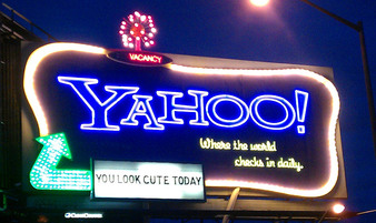 Dot Com Era Yahoo Sign Picture